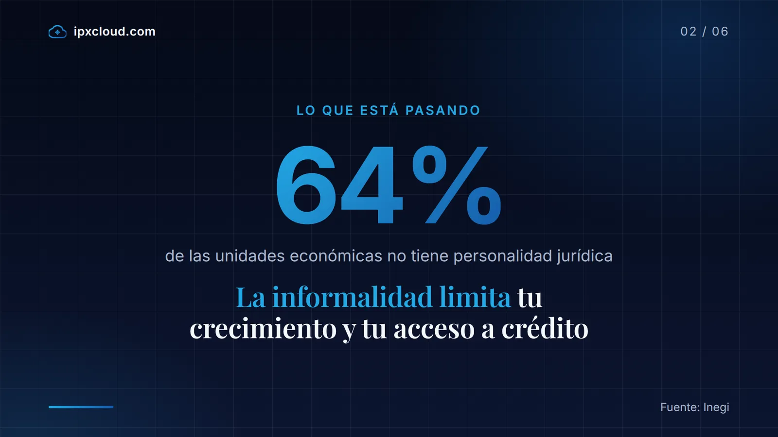 64% de las unidades económicas no tiene personalidad jurídica, según Inegi